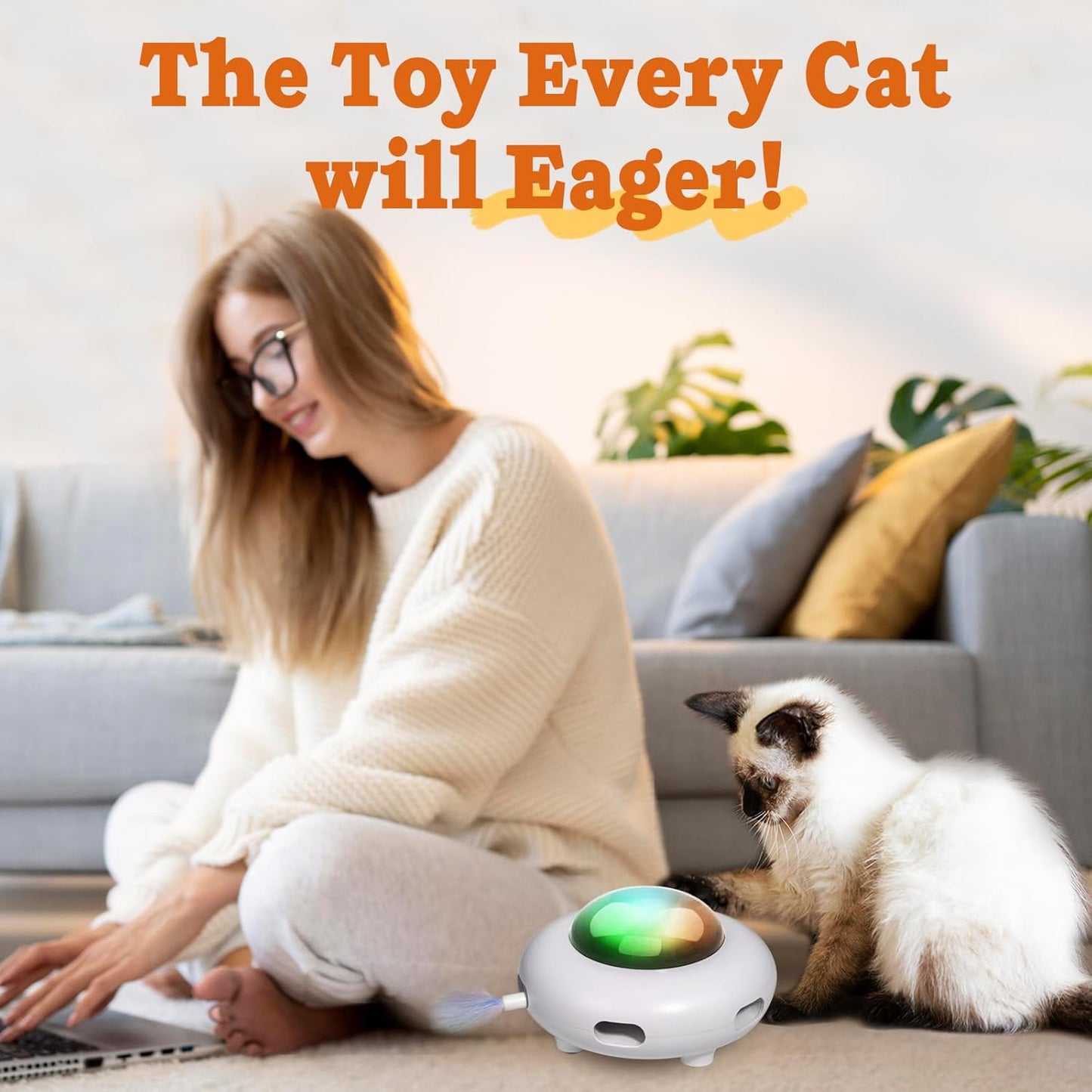 UFOChase™ - Cat Toy