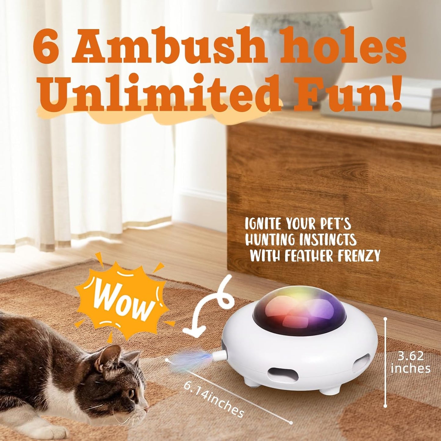 UFOChase™ - Cat Toy