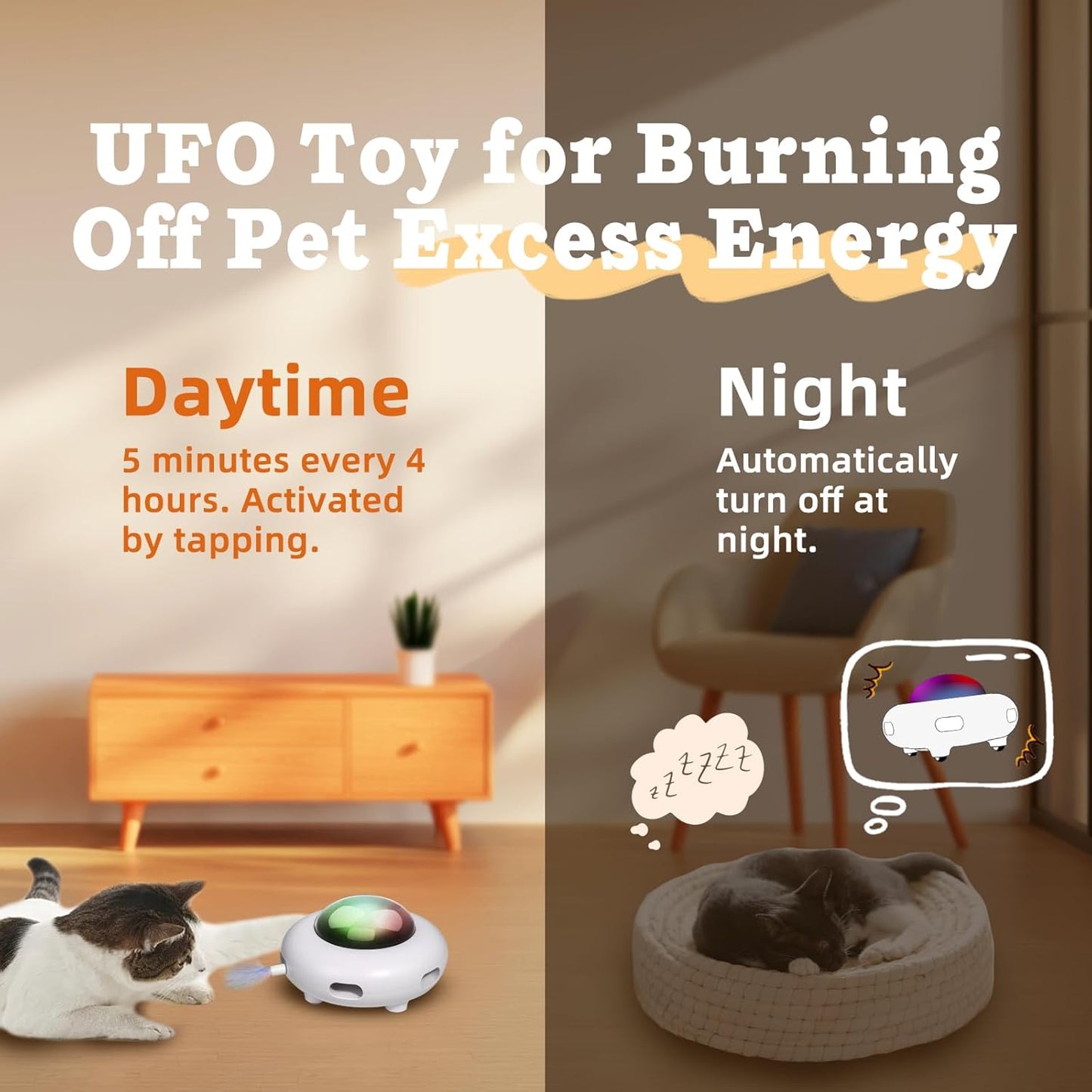 UFOChase™ - Cat Toy
